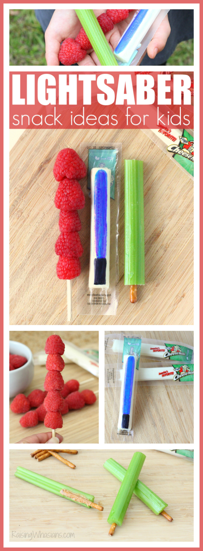 Lightsaber snack ideas pinterest