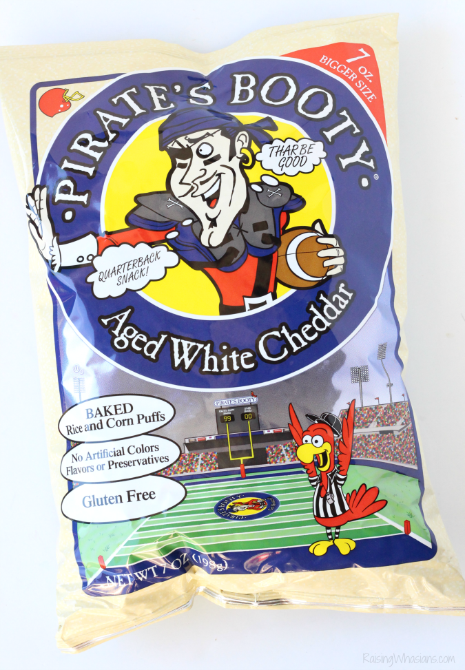 Pirates booty football snack idea