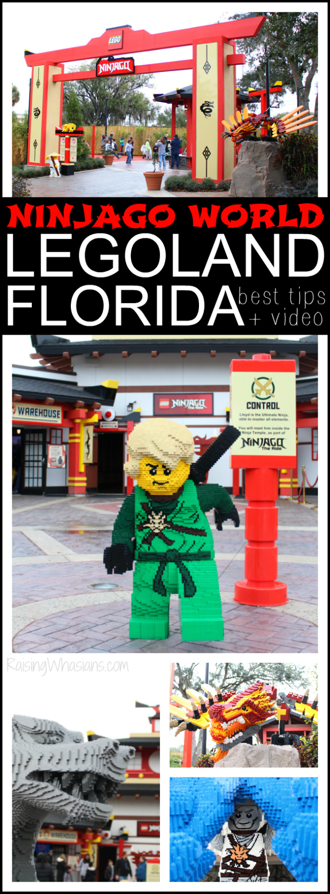 Ninjago world tips Legoland Florida pinterest