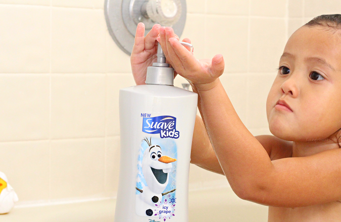 Suave kids Disney frozen Olaf body wash review Suave kids Disney frozen Olaf body wash review