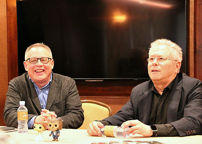 Alan Menken Bill Condon beauty and the beast interview 