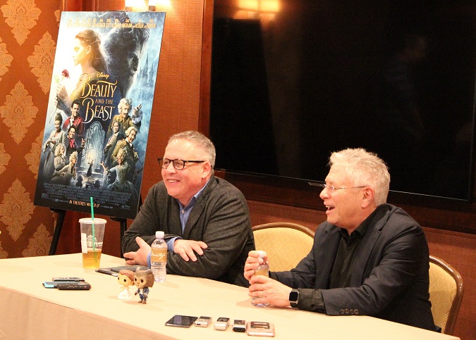 Alan Menken & Bill Condon Beauty and the Beast Interview | Revealing, Not Reinventing a Tale as Old as Time #BeOurGuestEvent - Raising Whasians Beauty and the beast interview Alan Menken Bill Condon
