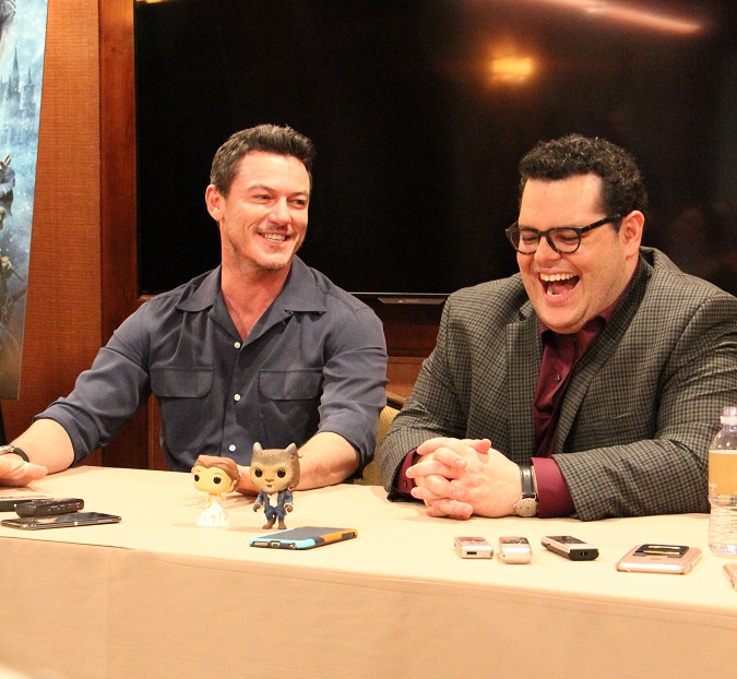 Beauty And The Beast Josh Gad Luke Evans Interview No One Makes