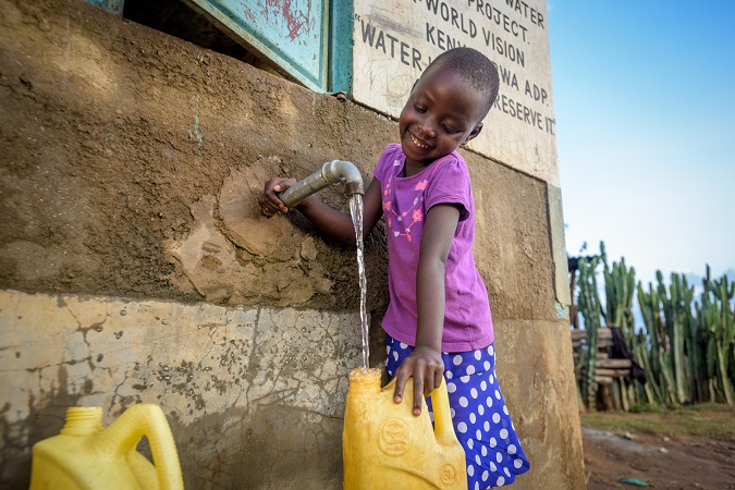 Clean water causes