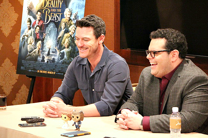 Beauty And The Beast Josh Gad Luke Evans Interview No One Makes