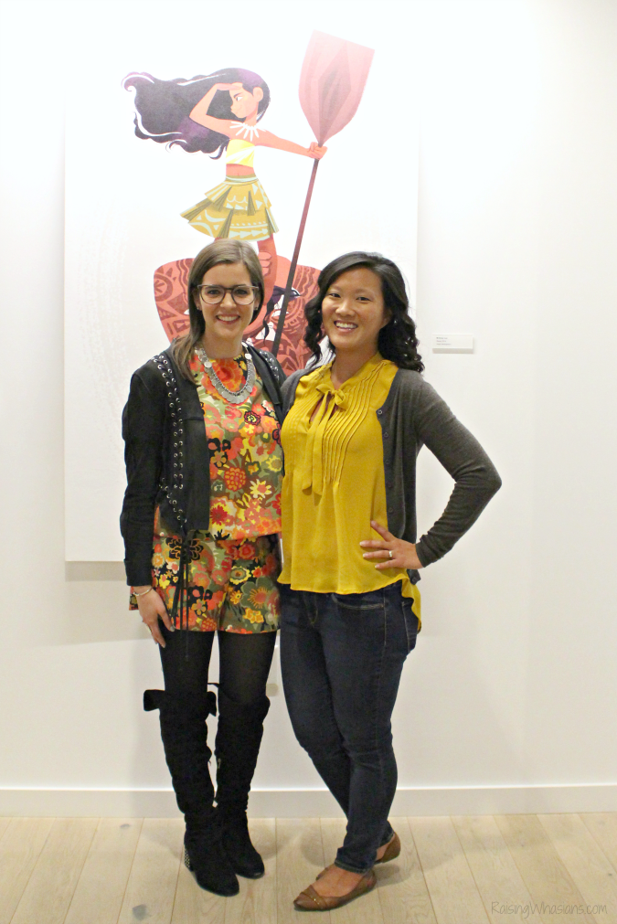 Behind-the-Scenes of Moana at the Disney Animation Building - Raising Whasians Moana costume designer Neysa Bove