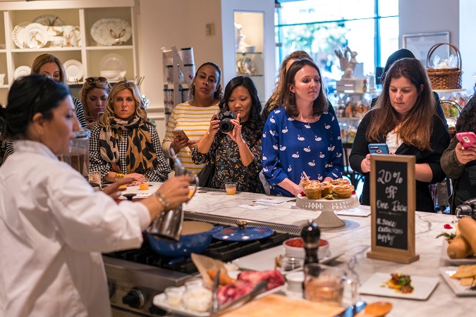 Williams Sonoma free cooking class