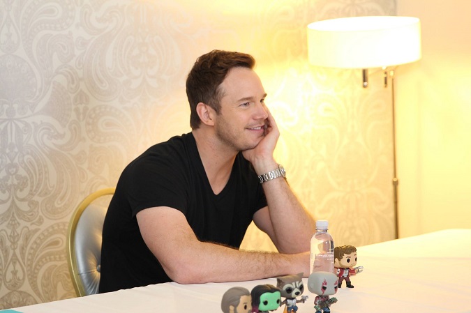 Chris Pratt Guardians of the Galaxy Vol. 2 Interview | Easter Eggs, Fan-Girling & Fatherhood #GotGVol2Event - Raising Whasians Chris Pratt guardians 2 exclusive interview