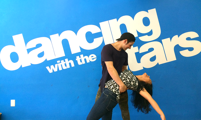 What NOT to Do During a Dancing with the Stars Dance Lesson - Raising Whasians Dancing with the stars dance lesson