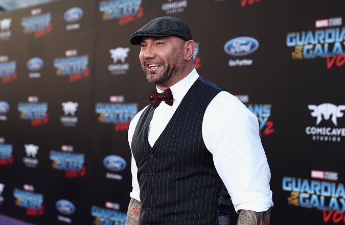Dave Bautista Guardians 2 premiere