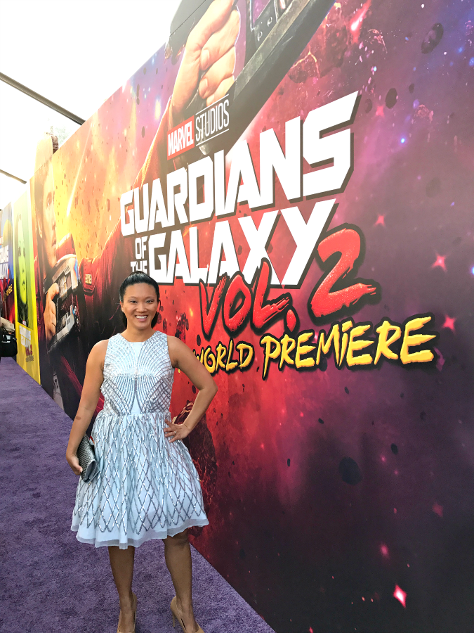 Guardians red carpet dress