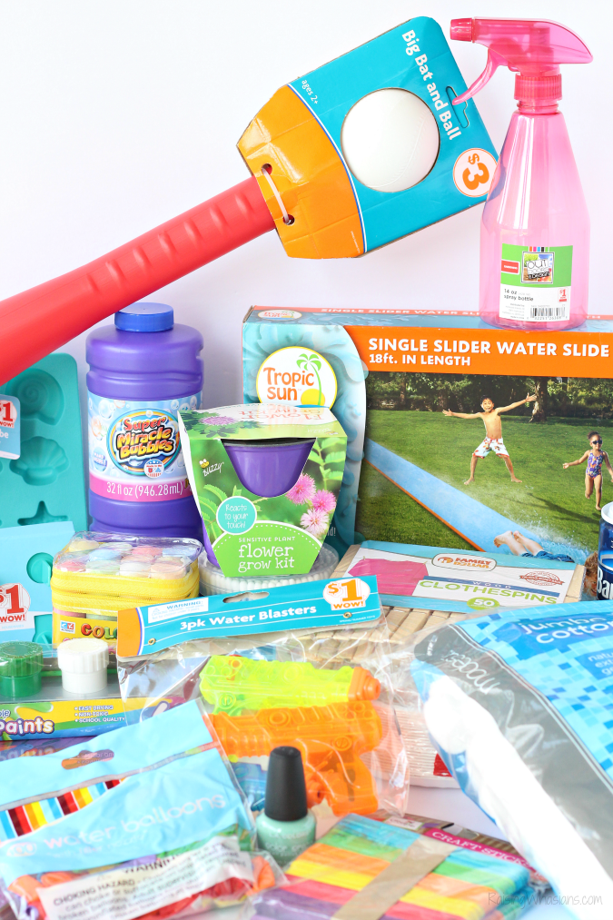 50 Kids Summer Activities With Family Dollar Store Items