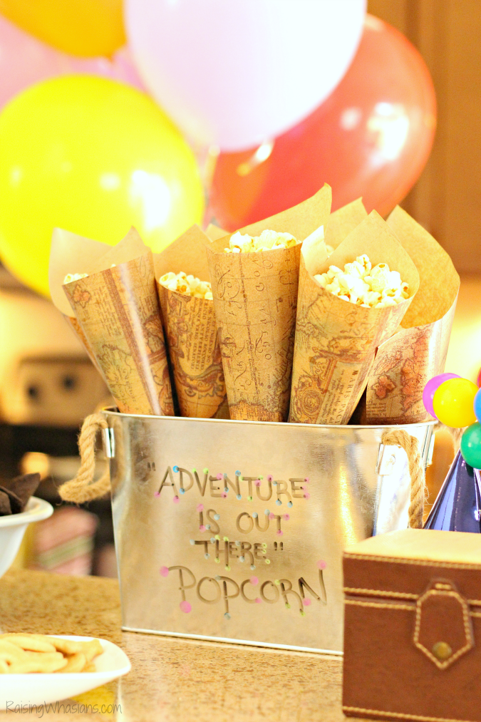 Disney Up Party Ideas + FREE Printable | Join us for a #DisneyKids inspired Disney themed party - food, decor, drinks, crafts, activities & FREE printable #Disney #DisneyParty #PartyPlanning #KidsParty