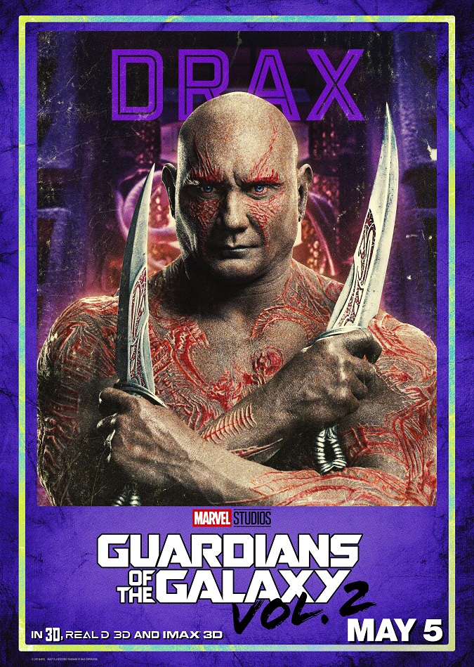 Drax interview guardians of the galaxy vol. 2