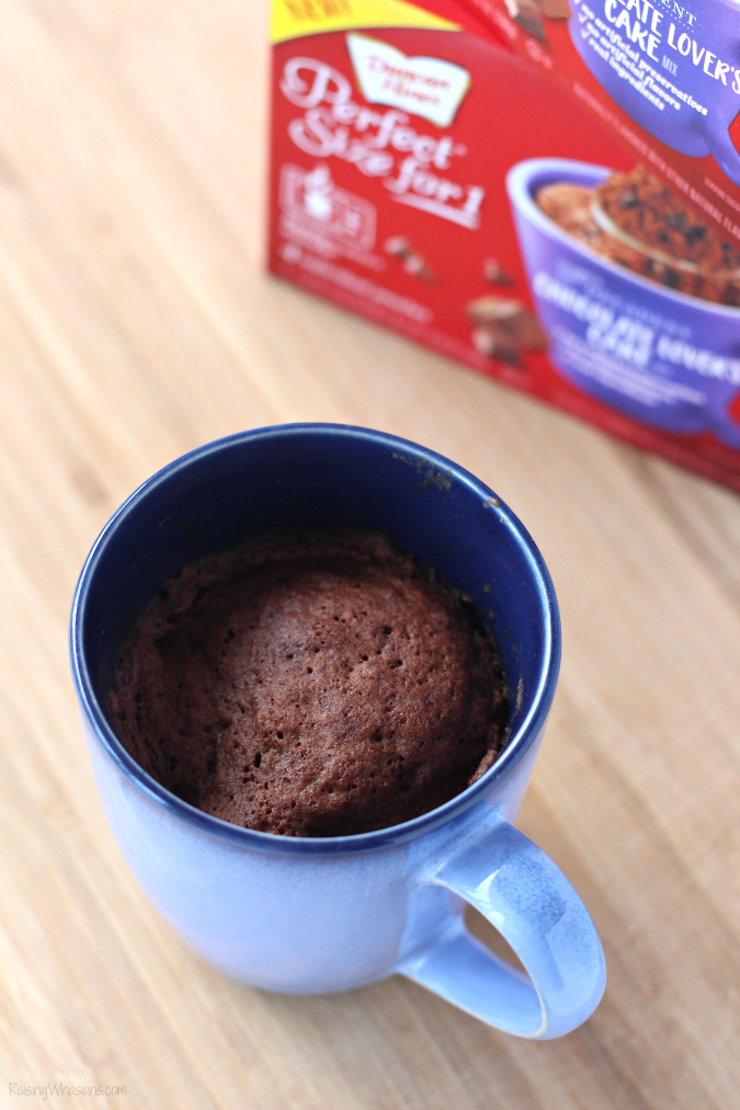 Easy chocolate mug cake