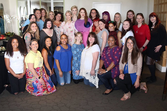 GotGVol2Event Karen Gillan Pom Klementieff Elizabeth Debicki