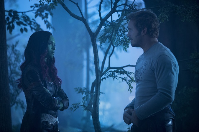 Guardians of the gaalxy vol 2 interGuardians of the galaxy vol 2 interview Zoe Saldanaview Zoe Saldana