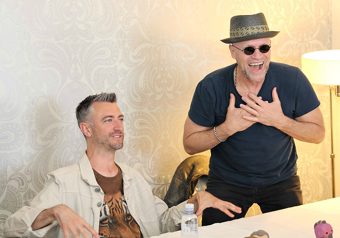Michael Rooker Sean Gunn interview Yondu Kraglin guardians