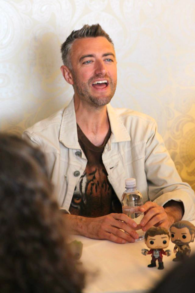 Sean Gunn Kraglin interview guardians