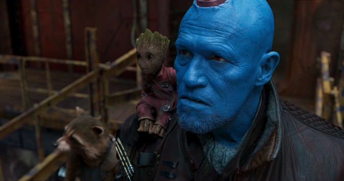 Yondu interview guardians 2 on set