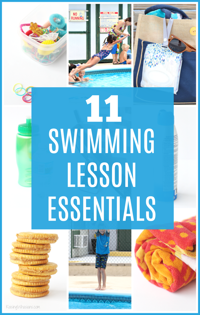 Swimming lesson essentials