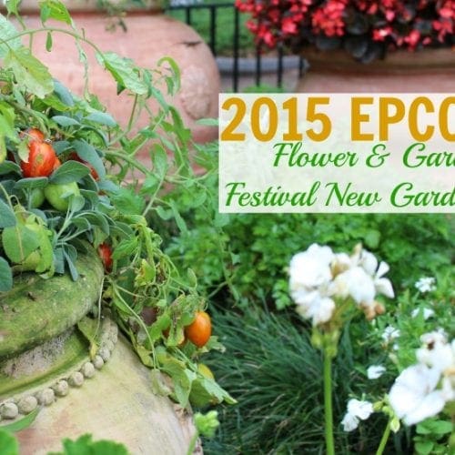 2015 Epcot flower and garden festival new gardens