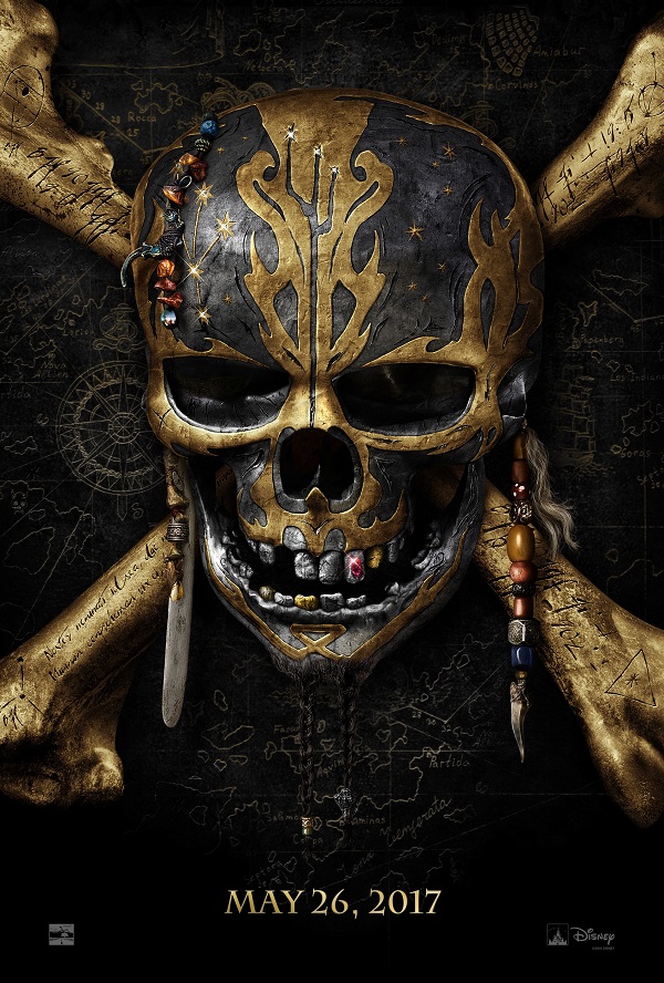 2017 pirates of the caribbean movie poster