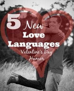 5 New Love Languages humor