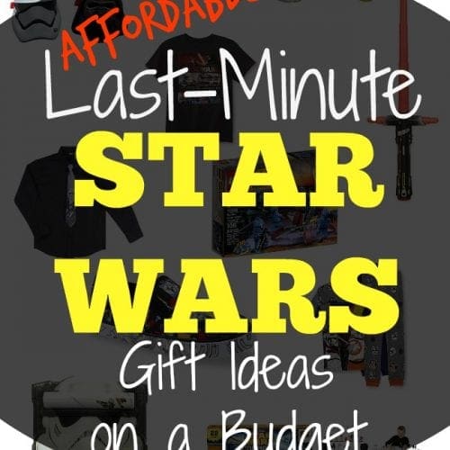 Affordable last minute star wars gift ideas