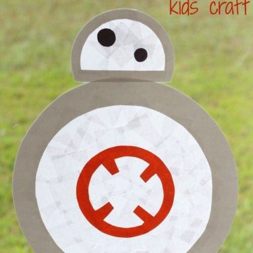 BB-8 kids craft