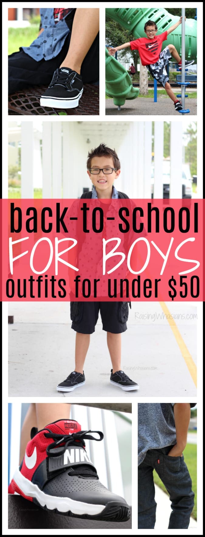 Back to school outfits for boys under 50