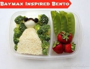 Baymax inspired bento