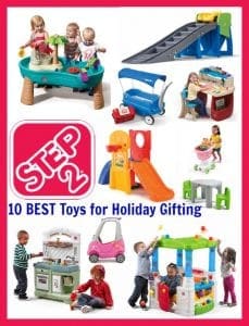 Best Step2 toys for holiday gifting