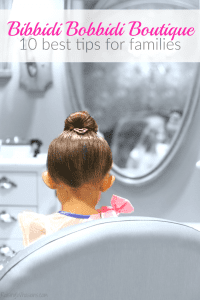 Bibbidi Bobbidi boutique tips
