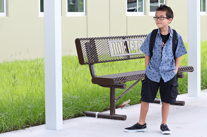 3 Unique Boys Back to School Outfits for Under $50 + Kohl's Coupon - Raising Whasians Boys star wars style