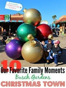 Busch Gardens Christmas town favorite moments