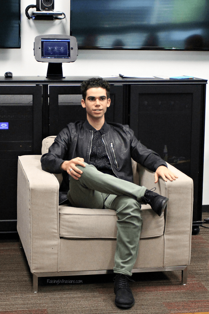 Cameron Boyce interview descendants 2