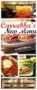 Carrabba's new menu