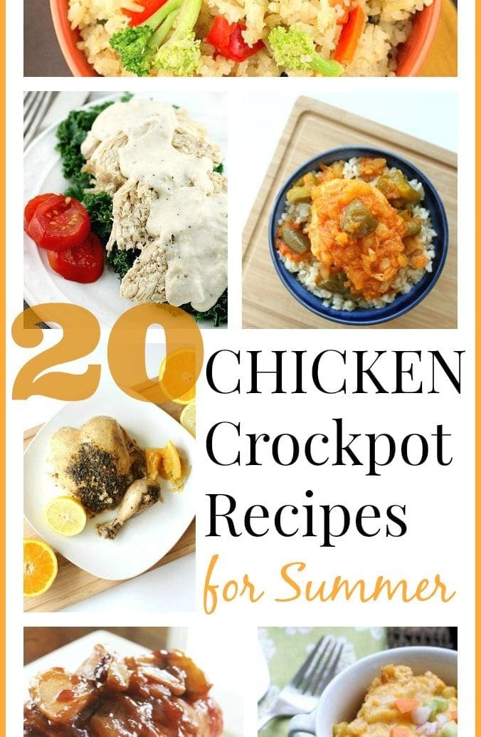 Crockpot chicken recipes for summer