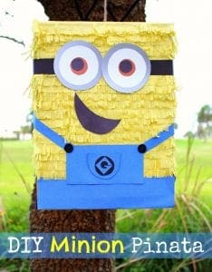 DIY minion pinata