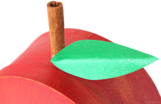 DIY apple gift box