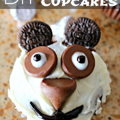 DIY panda cupcakes