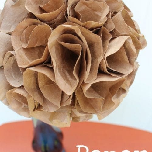 DIY paper flower bouquet