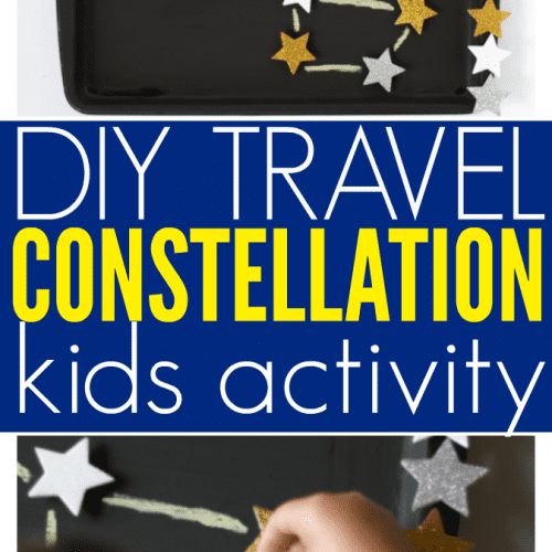 DIY travel constellation activity for kids