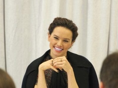 Daisy Ridley interview star wars the force awakens