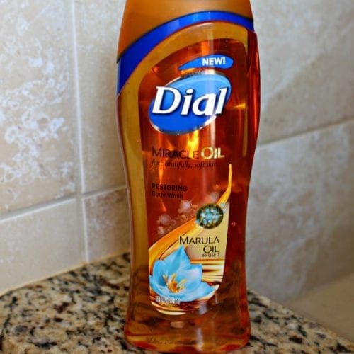 Dial miracle oil body wash