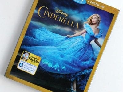 Disney Cinderella live action on blu-ray
