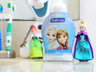 Disney frozen bathroom makeover
