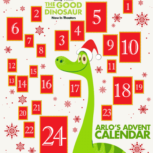 Disney good dinosaur advent calendar