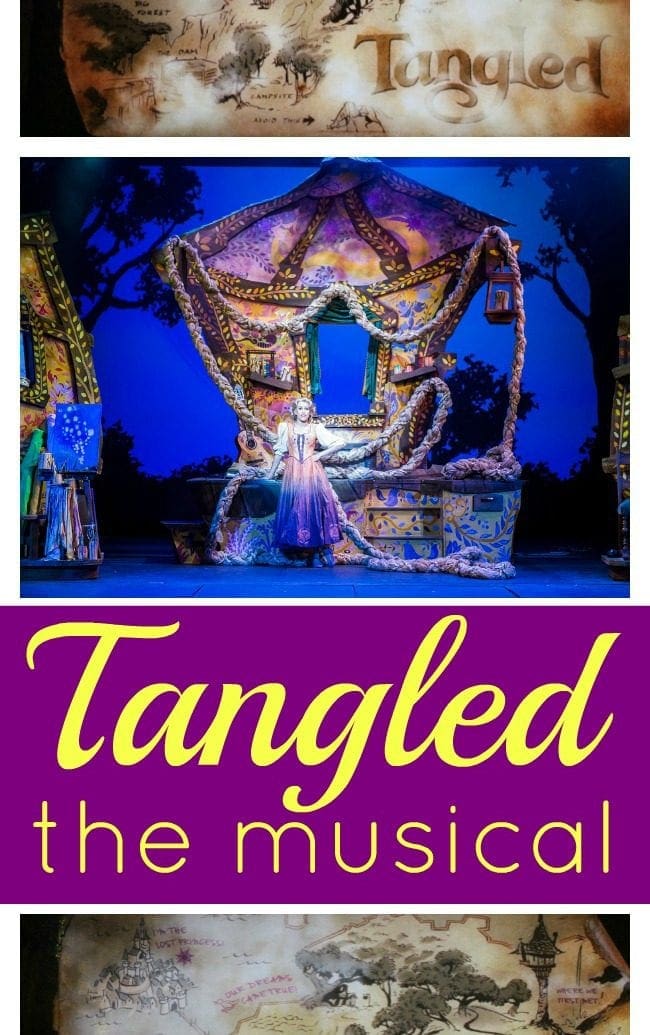Disney Magic's tangled the musical